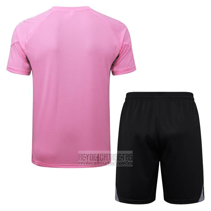 Chandal del Inter Miami Manga Corta 2025-2026 Rosa - Pantalon Corto